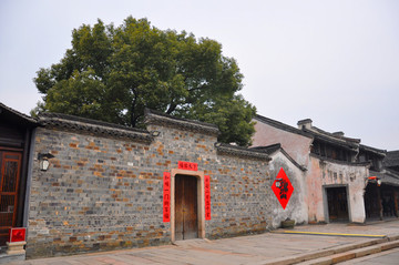 古宅春聯(lián)