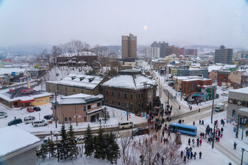 小樽雪景
