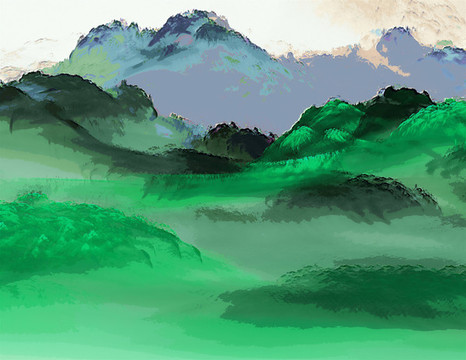 風(fēng)景裝飾畫