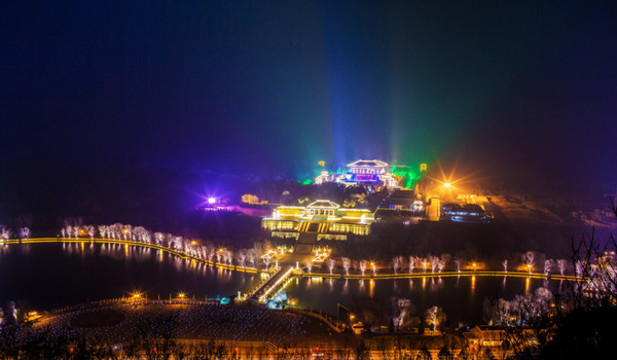 黃帝陵夜景