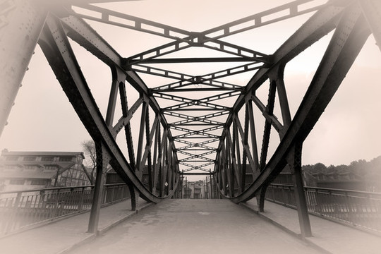老上海白渡橋