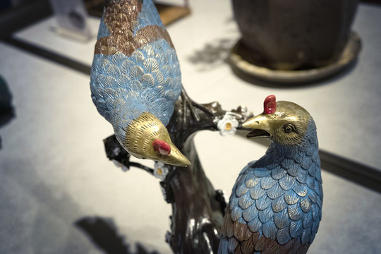 鳥類雕塑