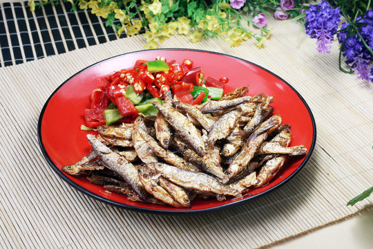 青椒火焙魚