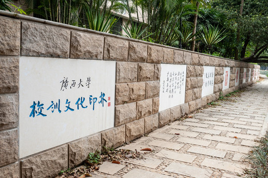 廣西大學(xué)校訓(xùn)文化印林
