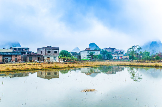 山村風(fēng)光
