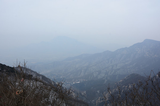 嵩山冬日風(fēng)光