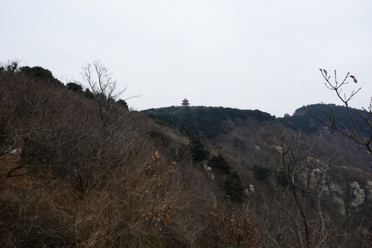 嵩山冬日風(fēng)光