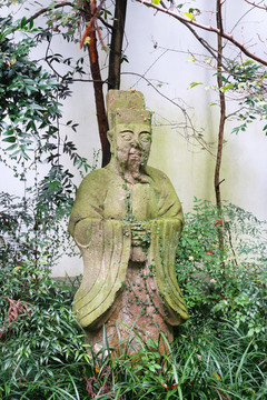 古代文官石像