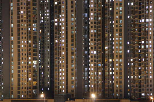 都市夜色高樓
