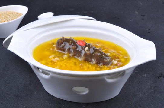 苦蕎麥燴遼參