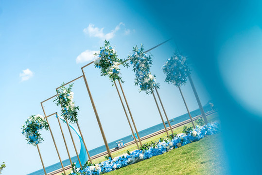 海邊室外婚禮