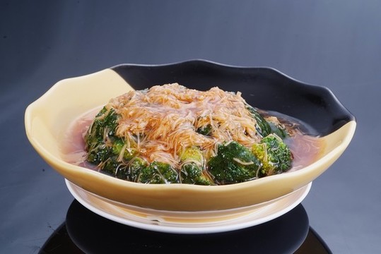 瑤柱扒西蘭花
