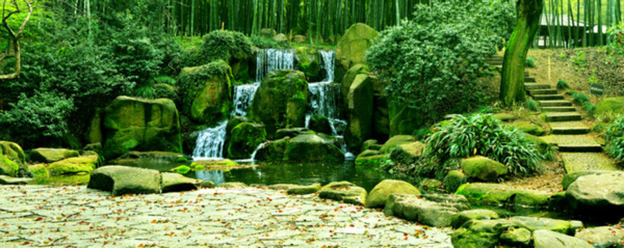 卷石勺水全景圖