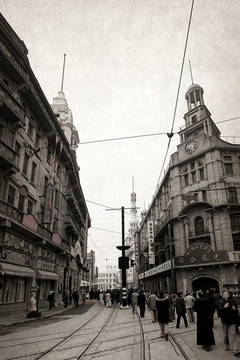 老上海南京路