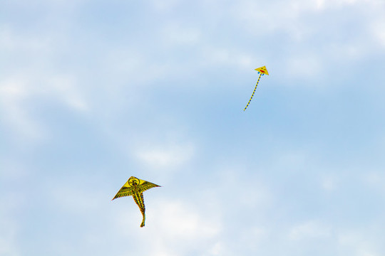 風箏與藍天