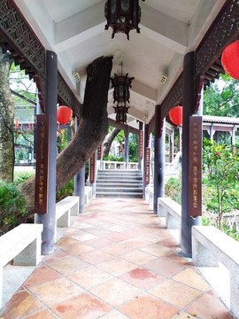 庭園走廊
