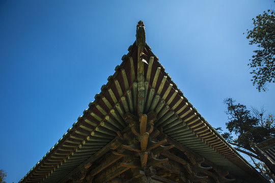 山西太原晉祠古建筑