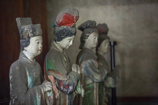 山西太原晉祠古建筑