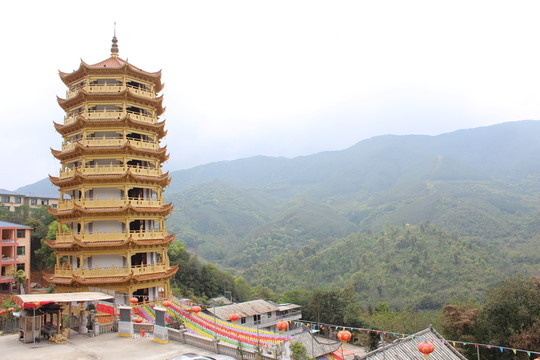 明珠禪寺寺廟守祈福