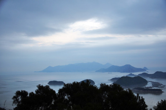海島清晨