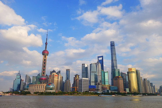 上海東方明珠電視塔風(fēng)光