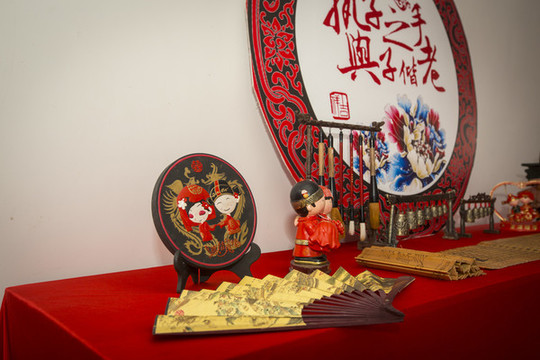 中式婚禮現(xiàn)場布置