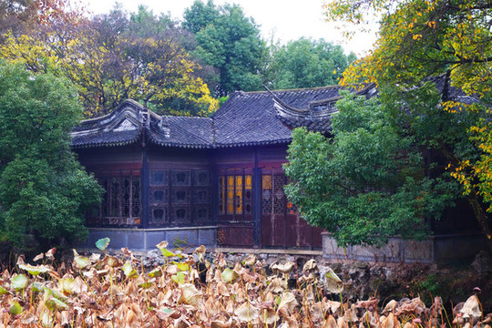 南潯古鎮(zhèn)小蓮莊退修小榭