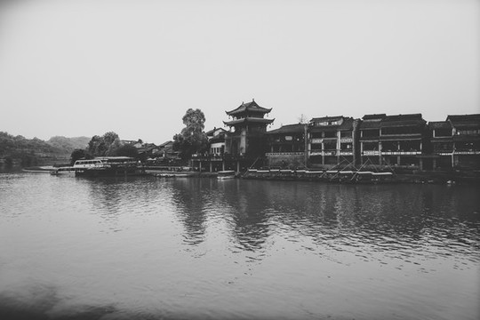 四川古鎮(zhèn)老照片
