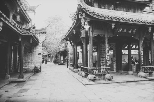 成都古鎮(zhèn)老照片