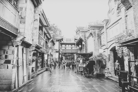 成都古鎮(zhèn)老照片