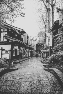 四川古鎮(zhèn)老照片
