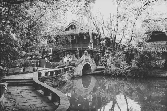 四川古鎮(zhèn)老照片