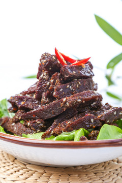 香辣牛肉條