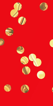 鎏金花紋