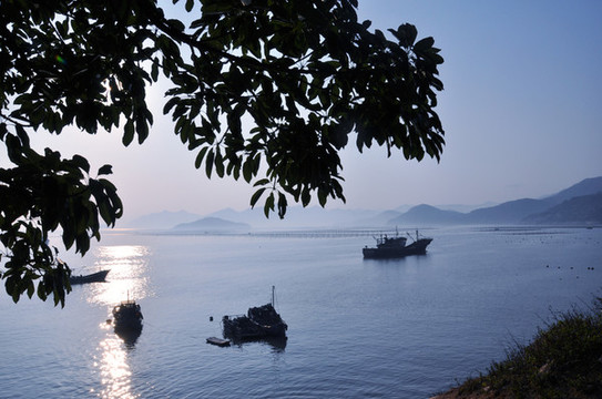 水墨海岸