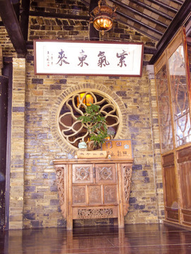 復(fù)古建筑紫氣東來東方建筑老建筑