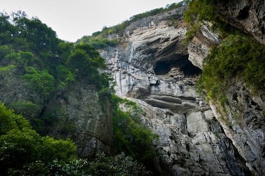 重慶武隆天生橋黑龍橋