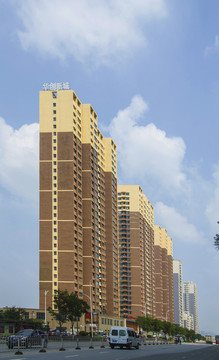 鞍山立山華創(chuàng)新城高層居民建筑群