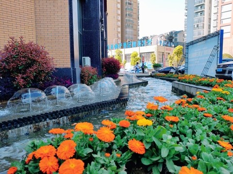 花園噴泉