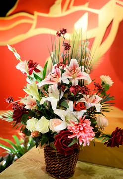 花籃素材