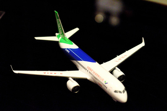 c919大型客機模型