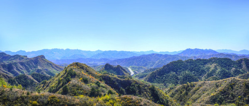 燕山山脈全景大畫(huà)幅