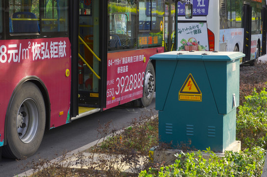 街頭配電箱