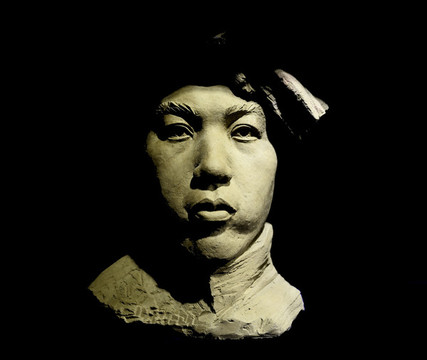 農(nóng)民塑像