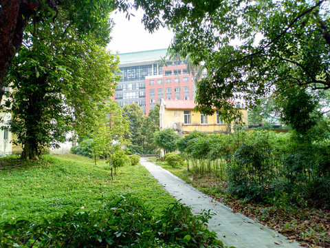 華農(nóng)大學(xué)校園