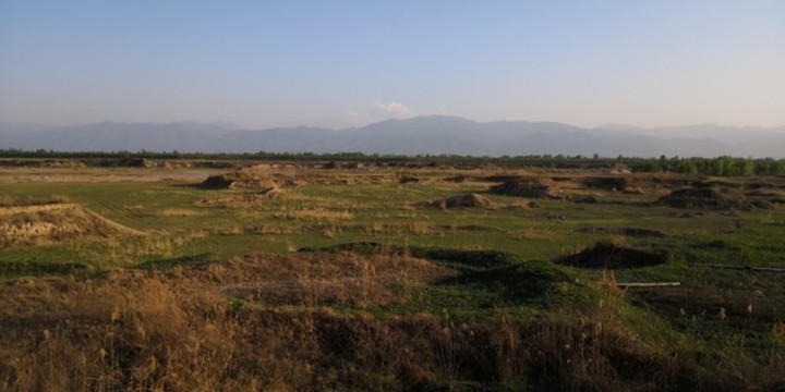 渭河河灘