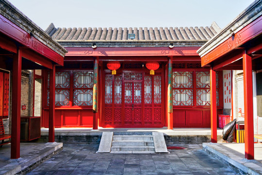 北京四合院高清大圖