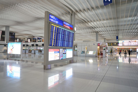 香港國際機場機場大廳信息板