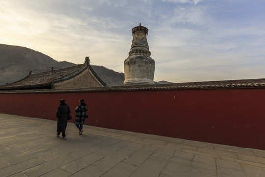 中國山西五臺山風光