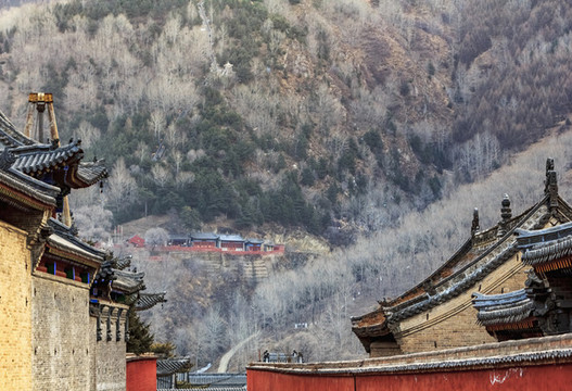 中國山西五臺山風光